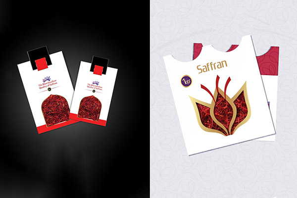 تعبئة الزعفران في علب كرتونية تعبئة الزعفران في علب كرتونية